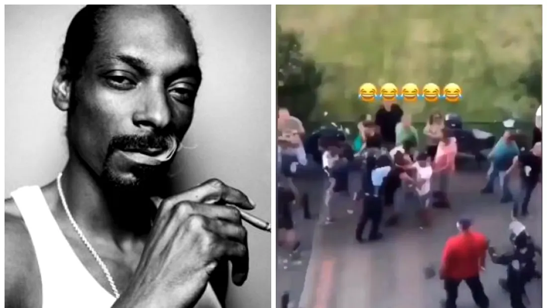 Snoop Dogg s-a amuzat teribil pe seama protestelor din tara noastra! Cum a facut misto de jandarmi