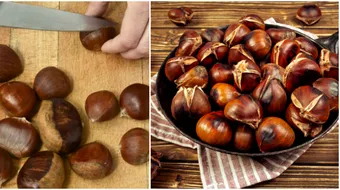 Asa se consuma castanele, in mod corect! Sunt absolut delicioase daca inveti cum sa le prepari!