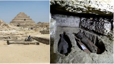 Descoperire impresionanta facuta de arheologi, in Egipt! Ce au gasit in cateva gropi de peste 30 de metri adancime