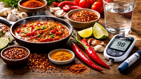 Mâncatul de alimente picante și controlul glicemiei: ce spun studiile