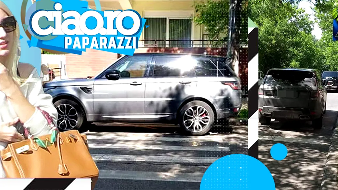 Harfe de milionară! Fiica mijlocie a lui Gigi Becali și-a parcat ”tancul” pe trecerea de pietoni!