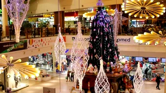 Aranjamentul de Craciun care a socat oamenii. Oamenii sunt stupefiati de ce au gasit in mall