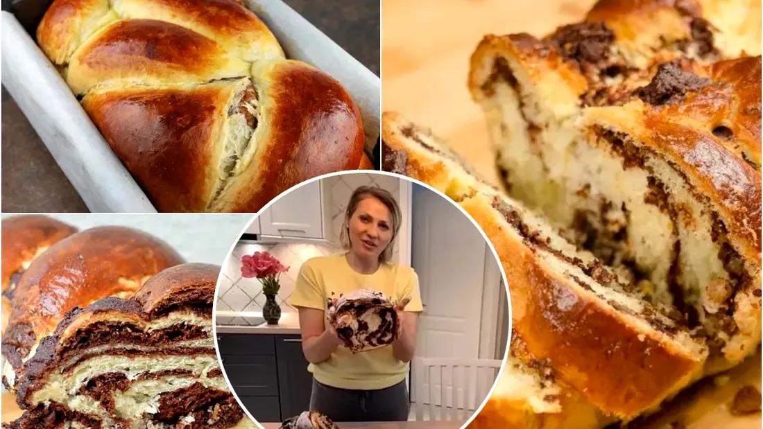 Rețetă de Paște: cozonacul moldovenesc al Mirelei Vaida. Secretul care îl face incredibil de pufos