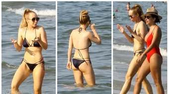 Xonia, super sexy in costum de baie! Care e secretul siluetei perfecte