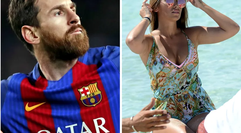 Cum arata sotia lui Messi la plaja! El e nr 1 in fotbal, ea a fost cea mai sexy de pe nisip, fara ca macar sa se dezbrace!