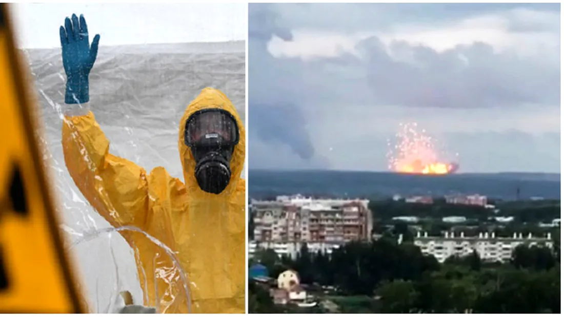 Analize de radioactivitate in nordul Romaniei, dupa explozia nucleara din Rusia VIDEO