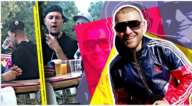 Pacha Man e bad boy! Bea vodca si stinge cu bere, ca un hip-hop-er veritabil VIDEO