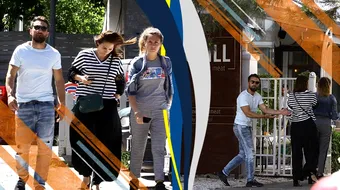 Dani Otil are magnet la femei! Simpaticul matinal de la Antena 1 a facut senzatie insotit de doua domnisoare. Ce le-a facut celor doua, chiar in fata restaurantului pe care il detine