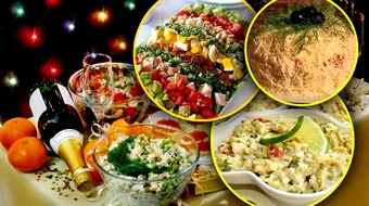 Salate pentru Revelion 2026. Trei rețete cu care să-ți impresionezi musafirii