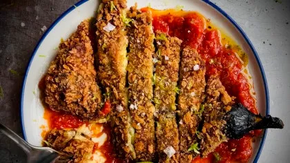 Șnițel de vinete, o rețetă delicioasă pentru cei care nu consumă carne