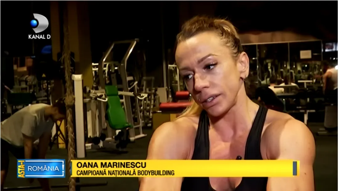 Oana Marinescu este cea mai puternica femeie din Romania! Culturista blindata de muschi face barbatii sa fie “timizi” in prezenta ei VIDEO