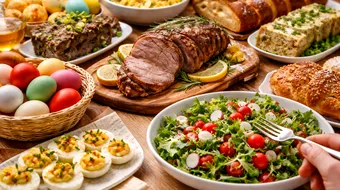 Cum mănânci echilibrat de Paște fără excese. Ce trebuie să eviți ca să nu ai probleme digestive