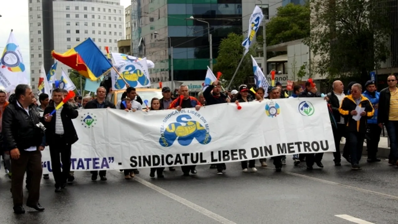 Protest Metrorex in Bucuresti. Ce se va intampla cu circulatia metroului in urmatoarele zile (1) 