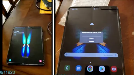 VIDEO! Probleme uriase pentru Samsung Galaxy Fold! Ce se intampla cu ecranul pliabil dupa mai multe folosiri! Pentru asta sa platesti 2.000 de euro?!