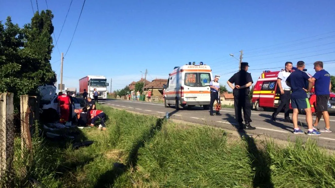 Tragedie in fotbalul romanesc: un copil de 13 ani a murit si alti 3 au fost raniti in urma unui grav accident rutier!