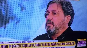 Sotul Ilenei Ciuculete a aparut pentru prima oara la tv dupa moartea artistei! A povestit prin ce iad a trecut Ileana Ciuculete