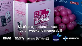 Cum a fost atmosfera în prima zi la „Spin & Splash by CSID”, în parteneriat cu THERME București