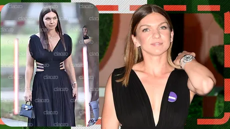 Simona Halep a ales o ţinută specială pentru nunta lui Ianis Hagi. La ce eveniment important a mai îmbrăcat rochia neagră