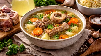 Așa faci o ciorbă de oase ca pe vremuri – ingredientul secret care o transformă într-o savoare autentică