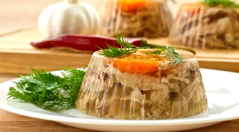 Puține gospodine cunosc acest truc. Momentul exact în care trebuie pus usturoiul ca piftia să iasă perfectă!