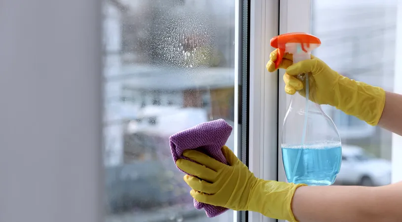 Soluţia banală pentru ferestre curate şi strălucitoare. Ai nevoie doar de câteva ingrediente