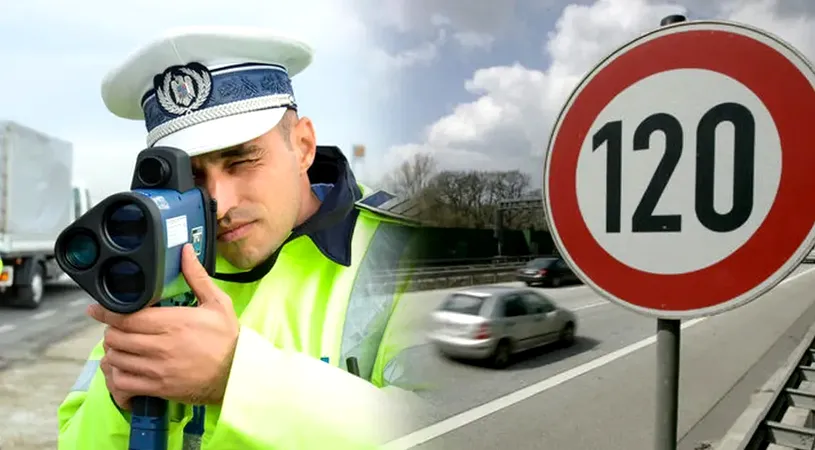 Schimbări în noul cod rutier. S-a modificat numărul de kilometri cu care poți circula peste limita de viteză, fără să iei amendă
