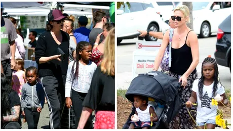 Charlize Theron isi imbraca fiul in rochite. Ce i-a spus el, la 3 ani, a socat-o complet!