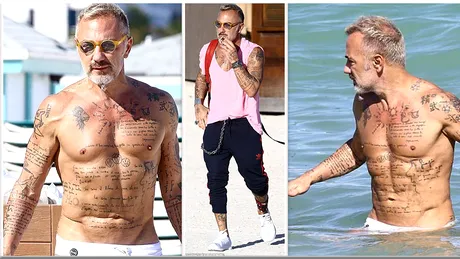 Gianluca Vacchi si-a etalat barbatia! Cum arata barbatul de 50 de ani in cel mai minuscul slip