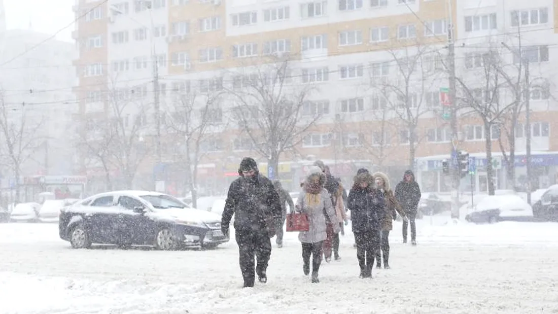 Cod galben de vreme rea în România! Iarna își arată colții!