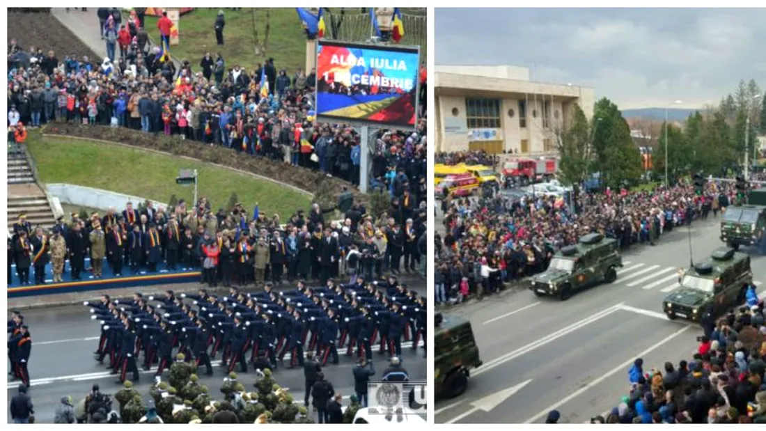 Parada militara nu a fost aprobata in Alba Iulia de catre Guvern. E primul an in care nu se tine. De ce