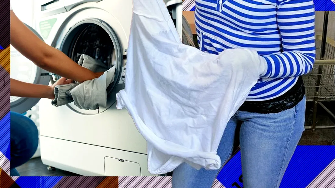Soluția de 3 lei pentru haine albe! Ce să pui în mașina de spălat în loc de înălbitor
