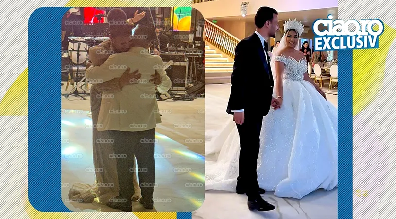EXCLUSIV | Cel mai emoționant moment al serii la nunta Adrianei Simionescu! Socrii mici, Cati și Adrian Minune au dansat îmbrățișați