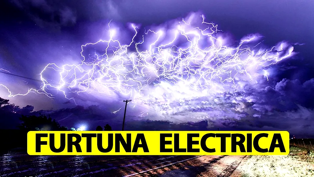 Furtuna electrică ajunge și în România. După caniculă vin ploi torențiale, cu vijelii și grindină