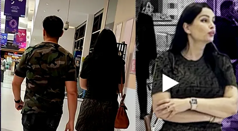 Brigitte Pastramă a făcut parada picioarelor sexy prin mall, iar soțul a ”contracarat” toate privirile insistente!