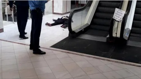 Imagini dramatice! Un barbat s-a aruncat in gol in Tribunalul Bucuresti si a murit! Tocmai primise o veste crunta!