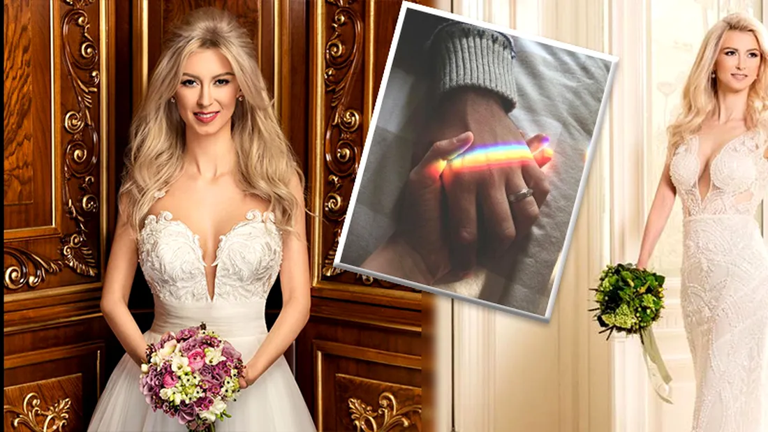 Andreea Bălan și-a pus verigheta pe deget înainte de căsătorie