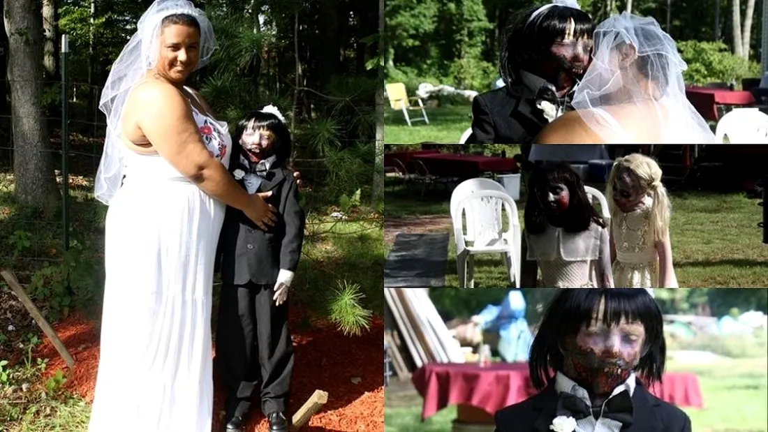 Femeia care s-a maritat cu o papusa zombie a ajuns la Politie! E infiorator de ce este acuzata :O VIDEO