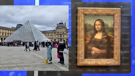 EXCLUSIV | Ce s-a întâmplat cu tabloul Mona Lisa la Luvru! A fost instaurată o celulă de criză + Cum arată pictura lui Leonardo da Vinci acum
