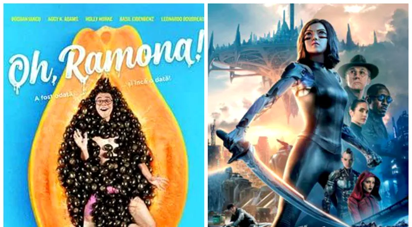 Filme noi in cinema saptamana 11-17 februarie 2019: Oh, Ramona! si Alita: Battle Angel 2019 vin in cinematografe!