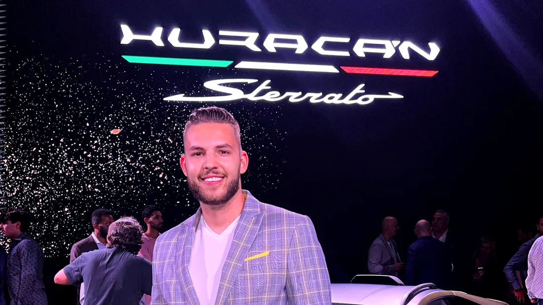 Caius Covrig, singurul antreprenor român invitat de CEO Lamborghini, Stephan Winkelmann, la grandiosul eveniment de lansare al modelului Huracan Sterrato