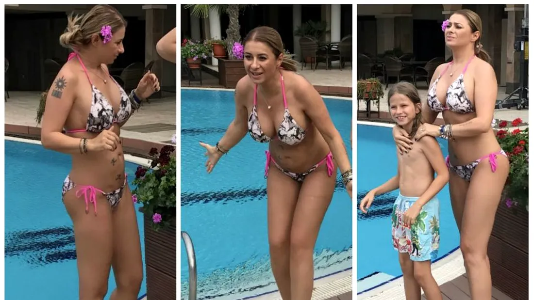 Anamaria Prodan, cu noua siluetă la piscină! Cum a reusit sa slabeasca 15 kg in 2 saptamani