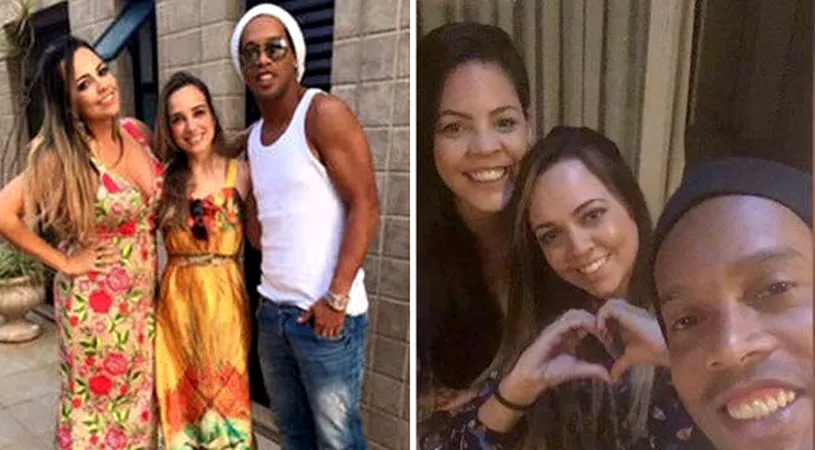 Ronaldinho se va casatori cu doua femei in acelasi timp! Locuieste cu ele deja! Cum a ajuns in aceasta situatie fotbalistul