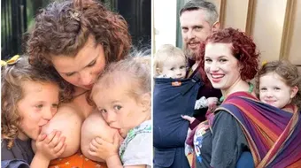 Scandalos sau nu? O mama isi alapteaza fetitele de 5 ANI zilnic, inainte si dupa scoala! Motivul halucinant pentru care spune ca face asta!