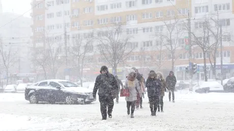 Val de aer polar peste România! Temperaturile scad vertiginos