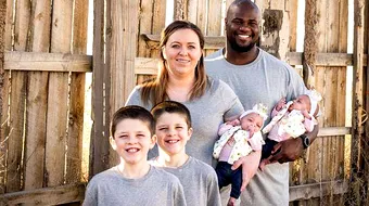 Care erau sansele? Avea 2 baieti gemeni si a ramas din nou gravida, cand s-a dus la ecografie a lesinat! Nu ai cum…