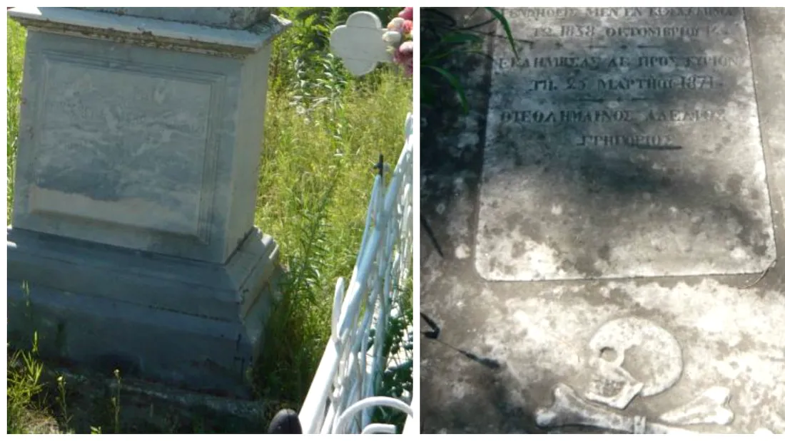 Povestea tragica a doi indragostiti, inmormantati la cimitirul din Sulina! Cum au pierit cei doi tineri e socant. De ce au ramas in memoria tuturor
