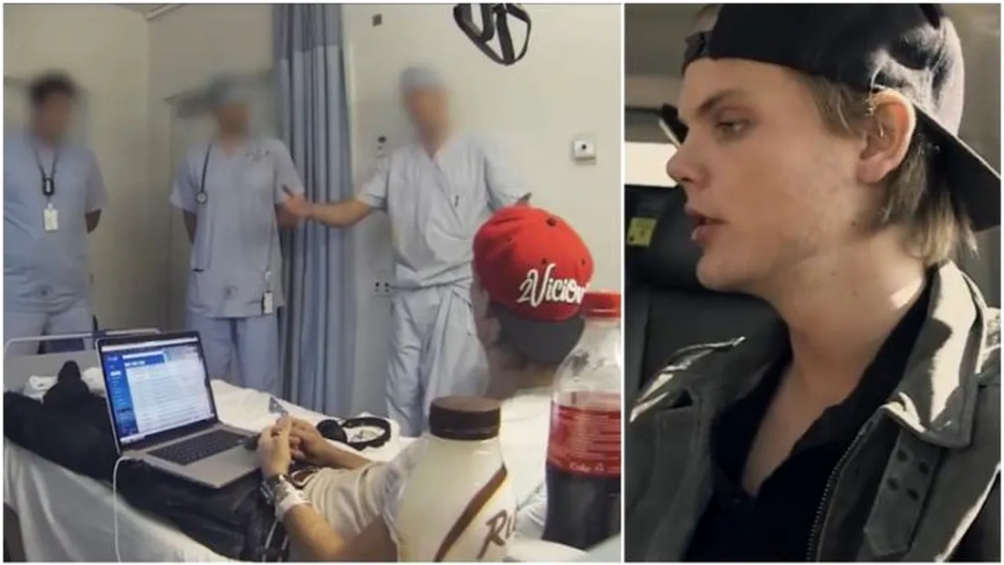 DJ Avicii, imagini de pe patul de spital. Artistul a incercat pana in ultima clipa sa isi salveze viata VIDEO