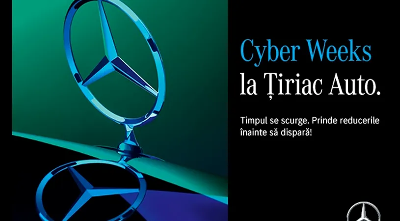 (P) Cele mai bune oferte Mercedes-Benz de Cyber Weeks 2024 la Țiriac Auto – Prețuri avantajoase la modelele premium