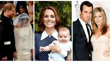 Evenimente mondene 2018: nunta Printului Harry, sarcina lui Meghan Markle si divortul lui Jennifer Aniston