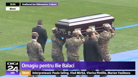 Ilie Balaci, înmormântat azi. Mesajul emoționant al fiicei lui, Lorena Balaci: „El este al întregii Românii”